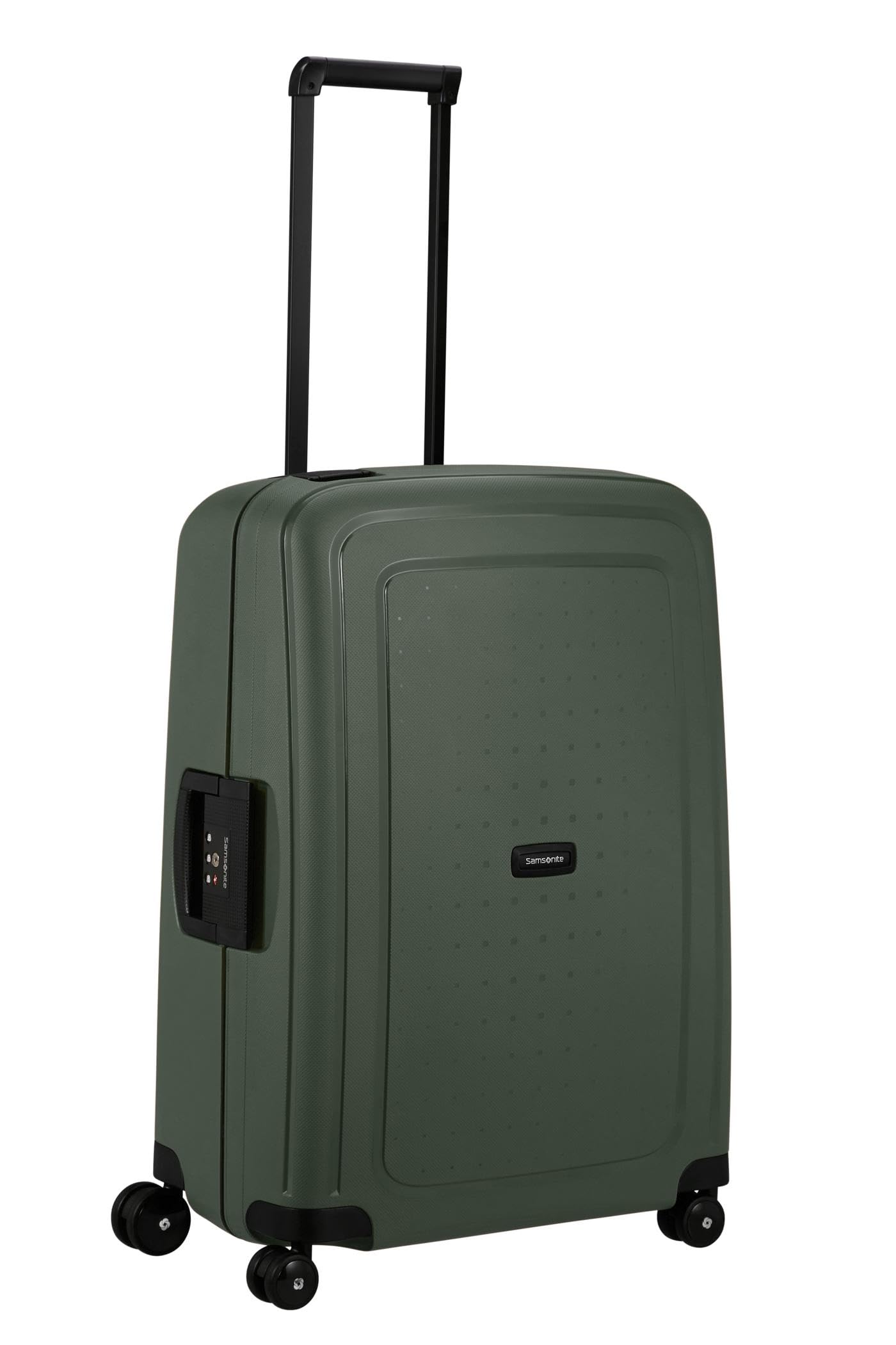 Samsonite S'Cure Renewed Spinner M Maleta 69 cm 79 L Verde Dark Green