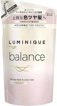 Lux Luminique Balance Damage Repair & Color Care Shampoo, Refill, 12.6 oz 350 g