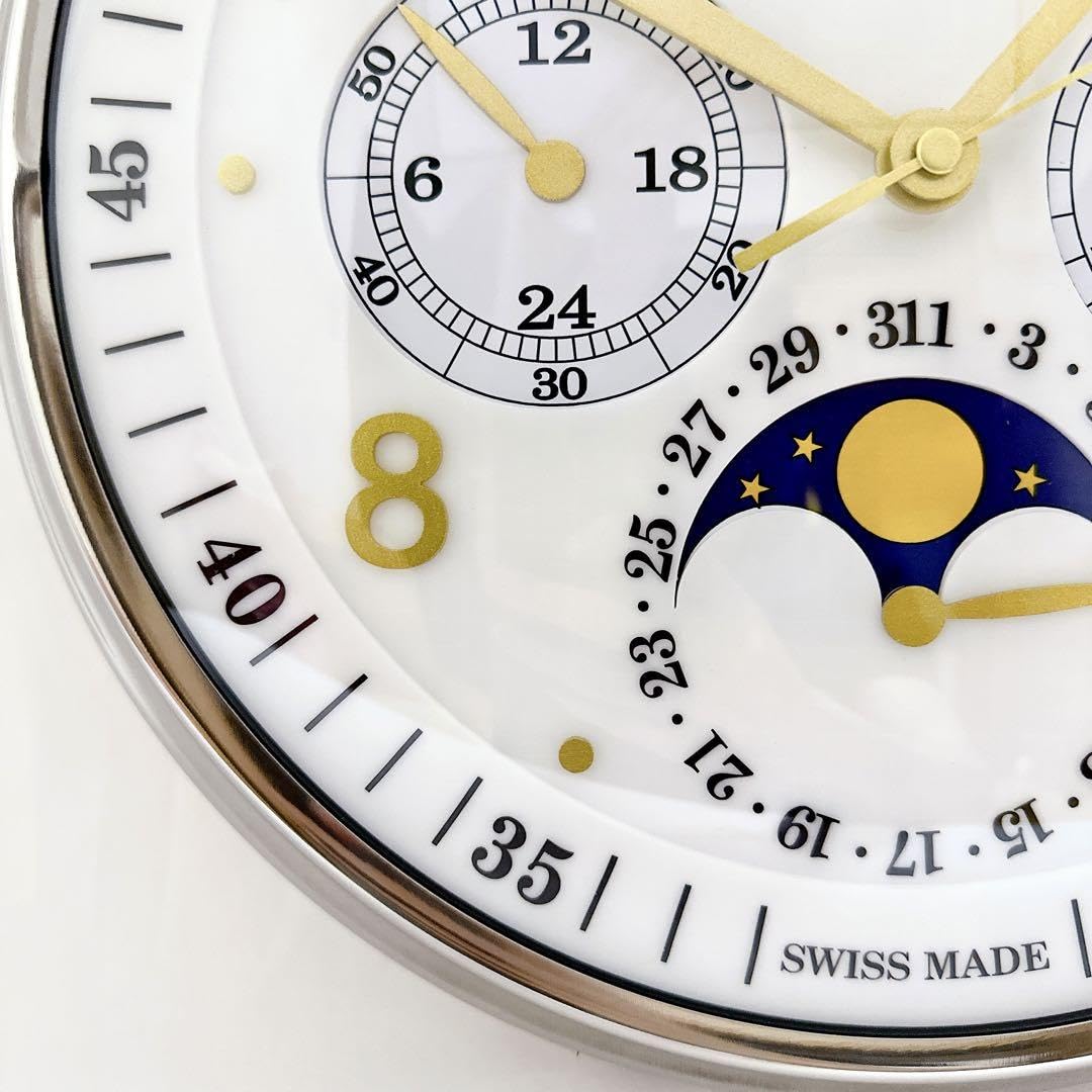 Amazon.co.jp: Rare Patek Philippe Wall Clock Gold Novelty Quartz