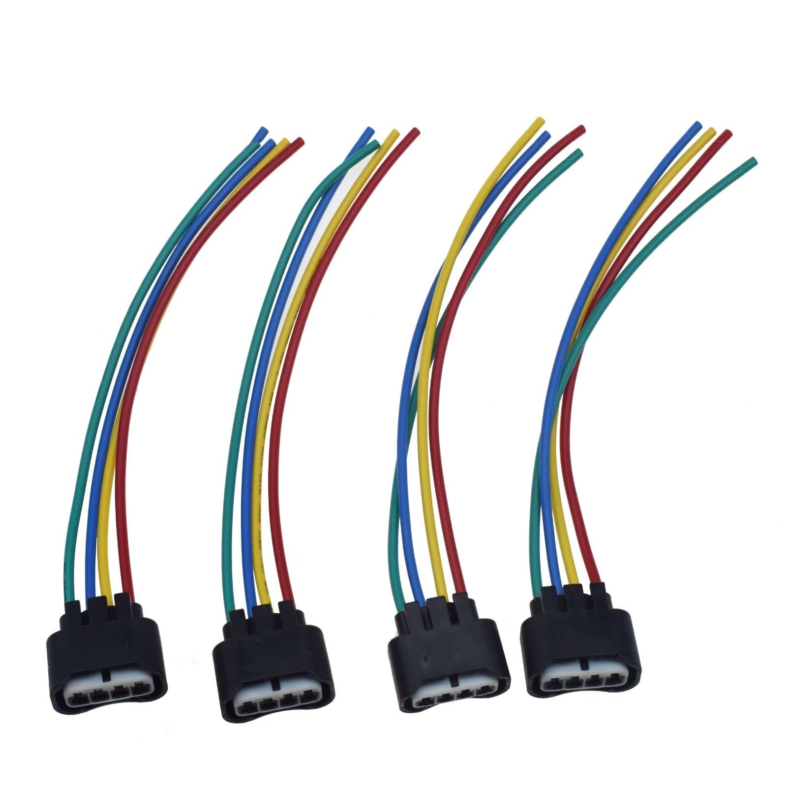 Kfz-Stecker für LEXUS HS250h 2010 2011 2012 Zündspulen-Buchsenstecker-Kabelbaum-Zubehör 90980-11885 (4-teilig)