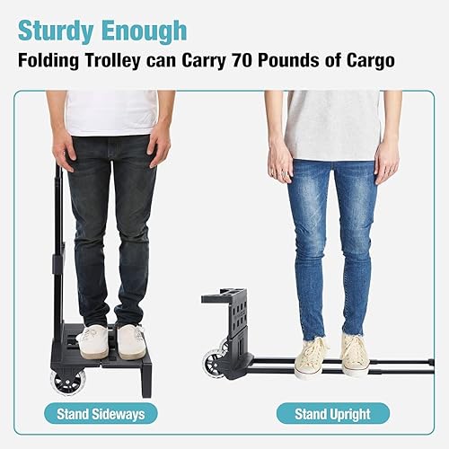 Miniatura 6 de Bolsa de viaje mejorada para asiento de automóvil con ruedas, bolsas de asiento de automóvil para viajes aéreos, bolsa de almacenamiento de asiento