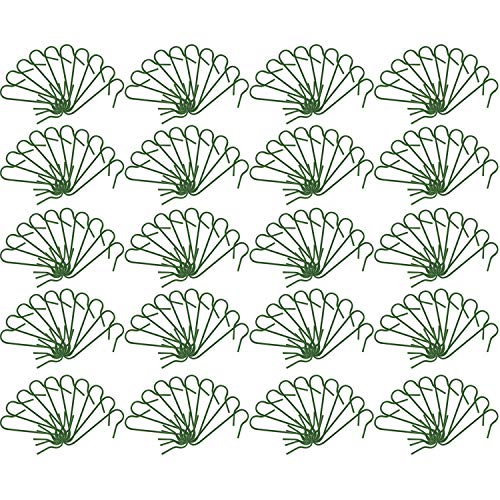 com-four® 200x Haken für Weihnachtsbaumschmuck - Doppelhaken für...