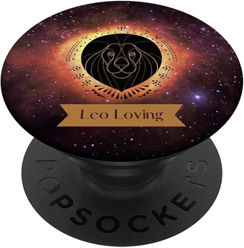 Astrología Leo Loving PopSockets PopGrip intercambiable