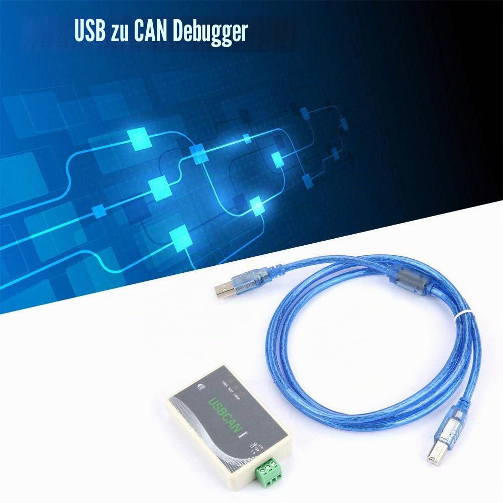USB CAN Adapter, Vielseitiger CAN Bus Debugger, Hochkompatibler USB zu CAN Schnittstelle für Autodiagnose, Industrielle Automatisierung, Robotik und IoT Anwendungen