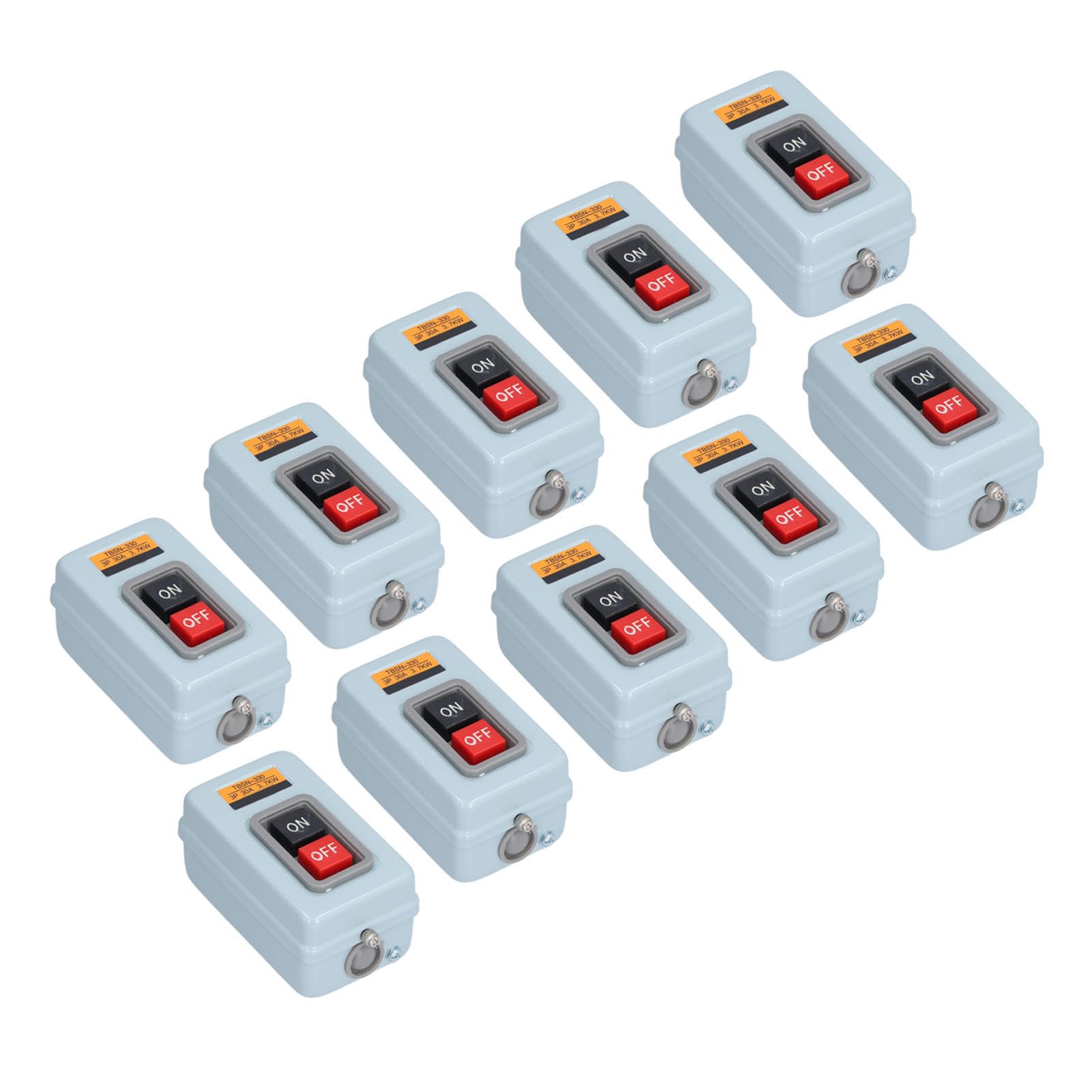 Fafeicy Interruptor de Arranque para Motor Trifásico, Piezas Conductoras