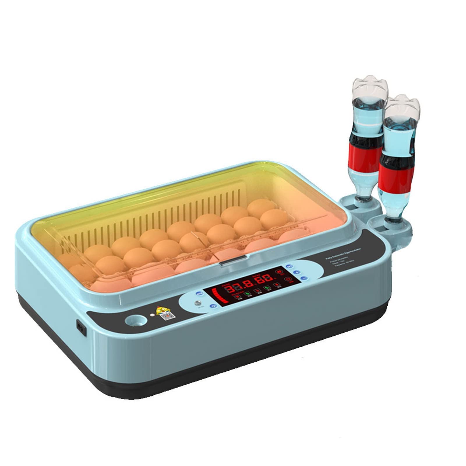 Broedmachines voor broedeieren 24 Eieren Incubator Automatische Broedmachine Farm Chick Broederij Machine Digitale Ei Incubator Hatcher for Gans Kip Kwartel Gemakkelijker schoon te maken