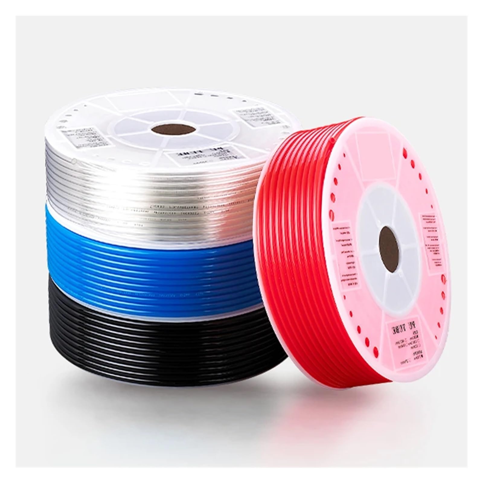 Tubo flessibile dell'aria da 10 metri 4/6/8/10mm Tubo pneumatico Tubi in PU 12mm 14mm for tubi dell'acqua in poliuretano del compressore 8x5 6x4 12x8(Red,12X8MM_10 METERS)