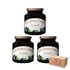 Den Gamle Fabrik Blueberry Jam 3 x 380 g - Danish Premium Jam - No Preservatives - Fruit Spread in a Pack of 3