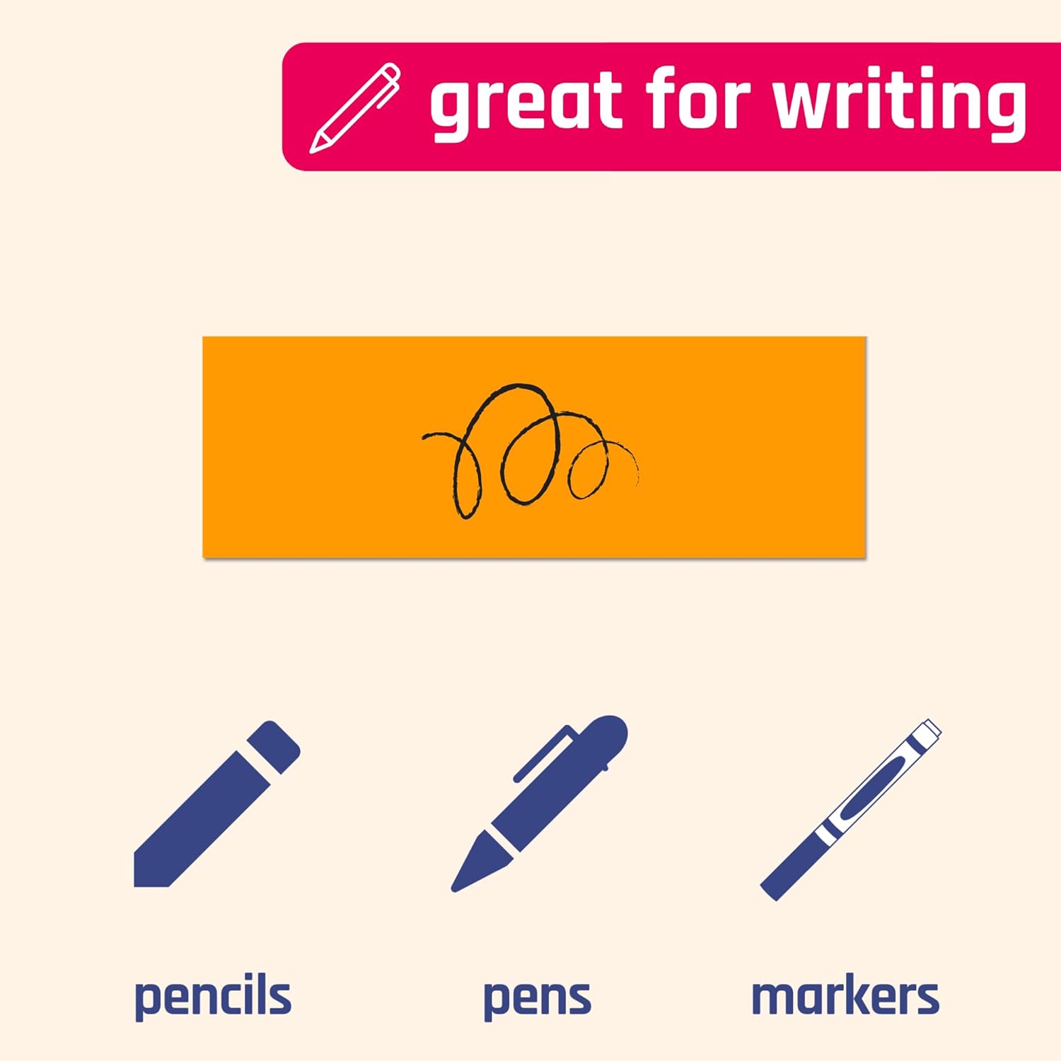 500 Pack, 3" x 1" - Colored Labels Stickers, 5 Colors - Image 3