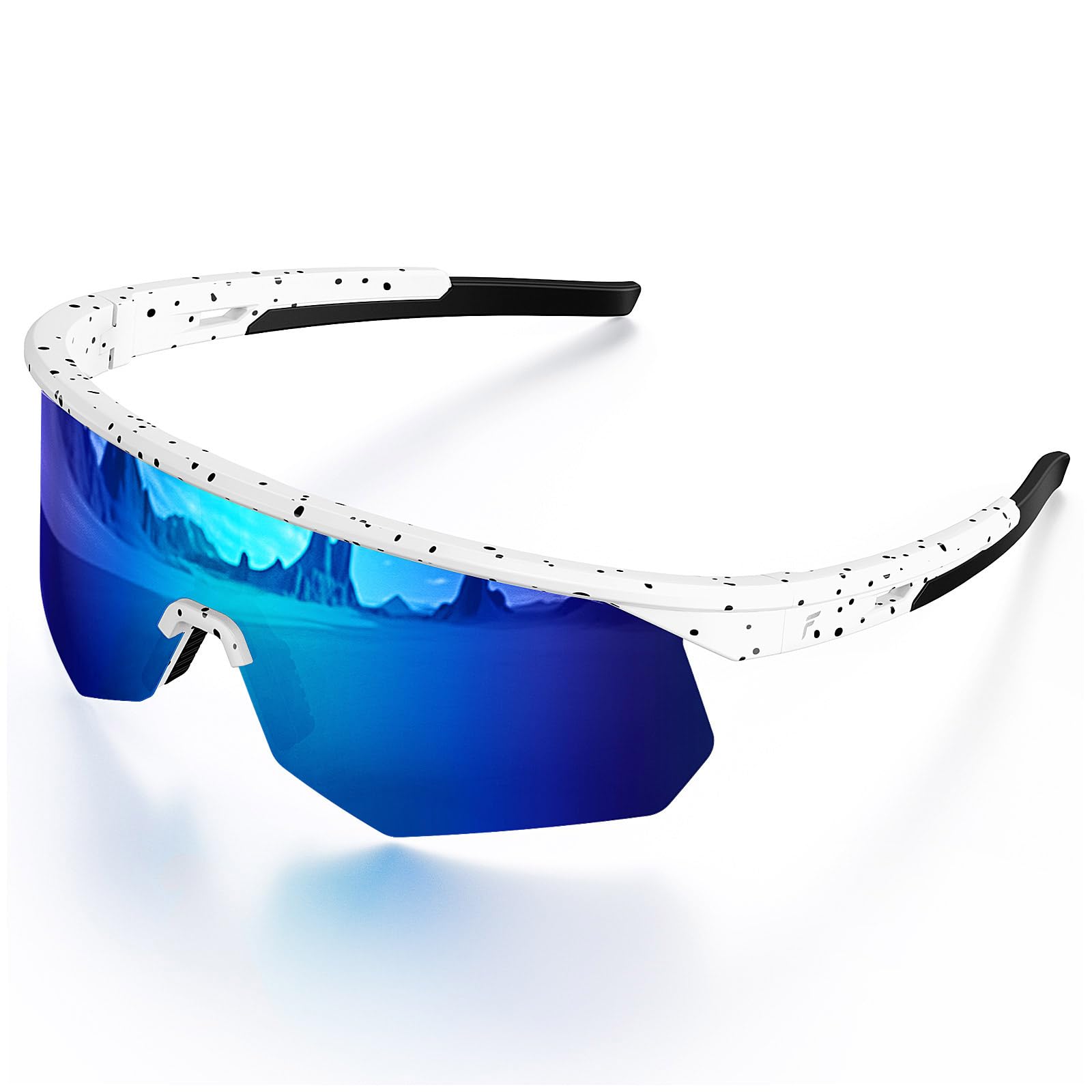 Cycling Glasses Sports Glasses, UV400 TR90 Cycling Baseball Sunglasses for Men Women, Baseball Glasses for Cycling