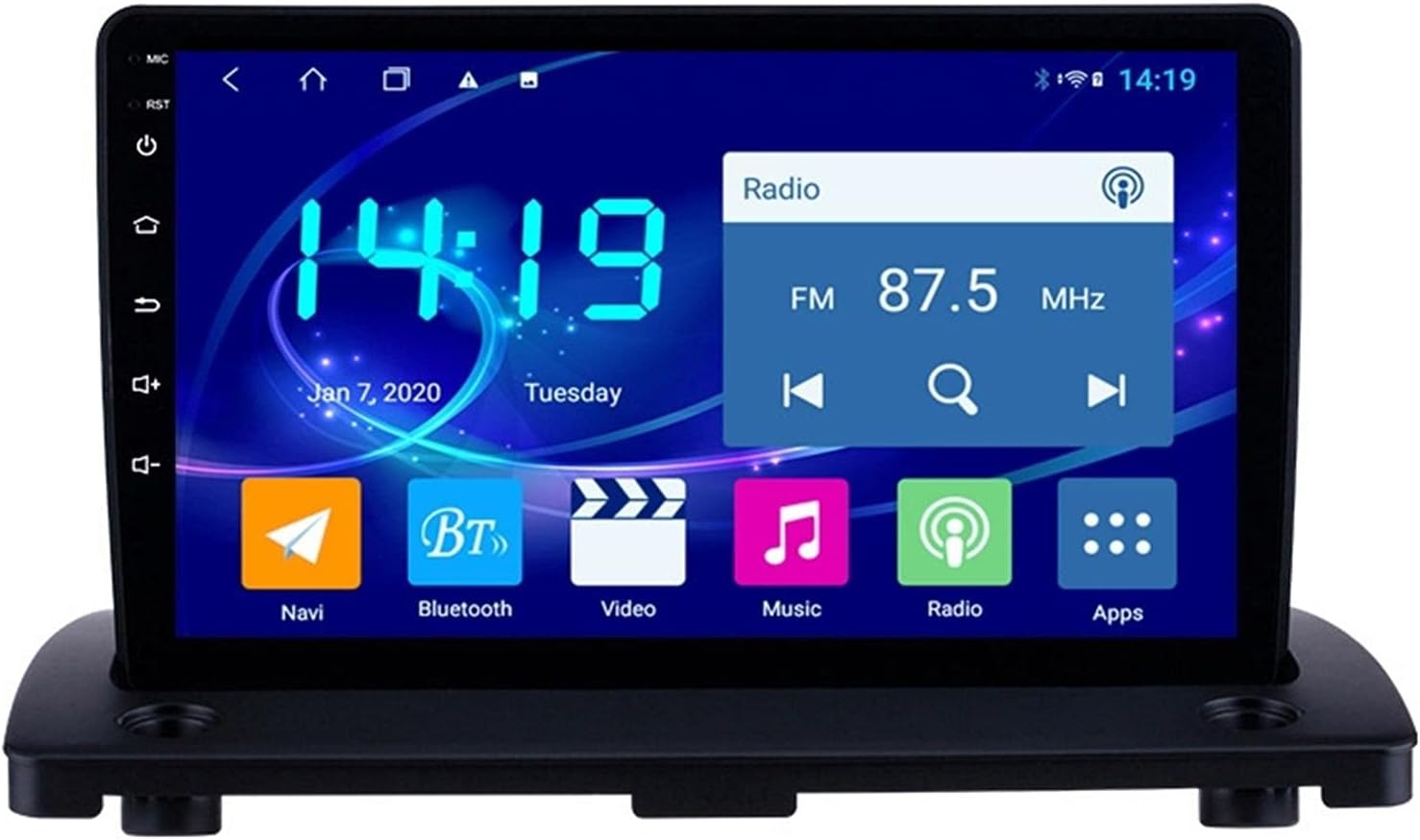 04 14ボルボxc90車のgpsナビゲーション統合機械内蔵carplay Android 10 8コア4 生涯無料地図更新 64gカーラジオマルチメディアプレーヤーgpsナビゲーション 音声ガイダンスと速度警告付き 最安値に挑戦