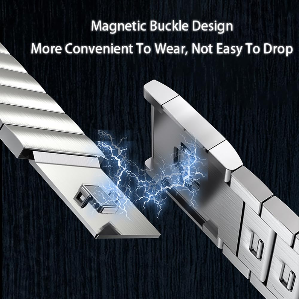 Metalowy pasek magnetyczny do zegarka GT 46mm/42mm 2E/pro aktywny pasek ze stali nierdzewnej pasek do zegarka akcesoria zamienne