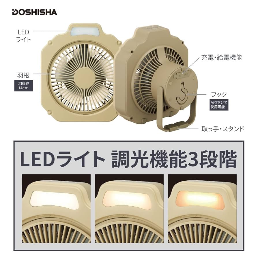Amazon | ドウシシャ Wind GEAR（ウインドギア） 扇風機