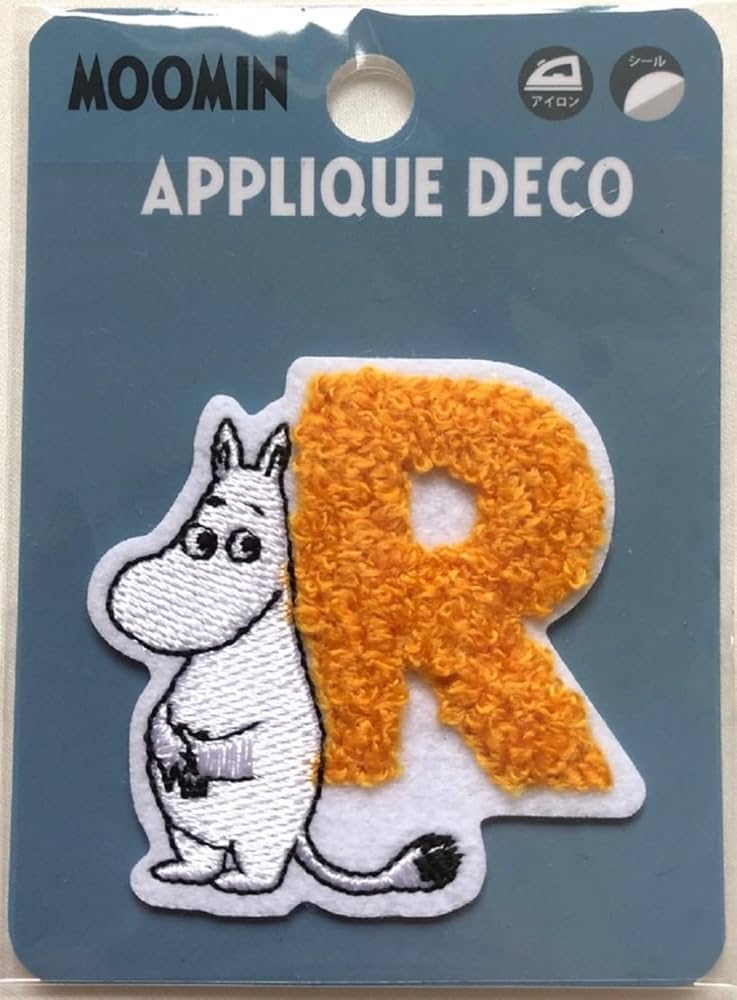 Amazon.co.jp: S&C ムーミン[ワッペン]刺繍ステッカー