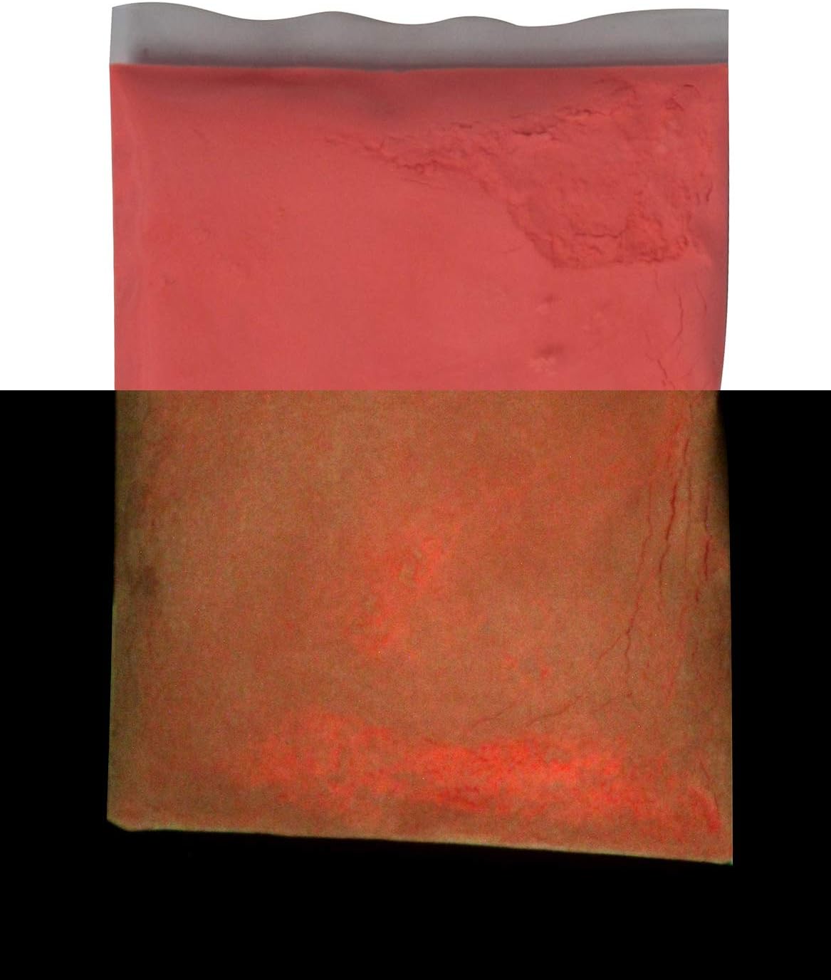 暗闇で光るフォト発光ストロンチウムアルミニウムレアアアースネオン蛍光顔料パウダー 8oz PIG-POW-GID-GDV