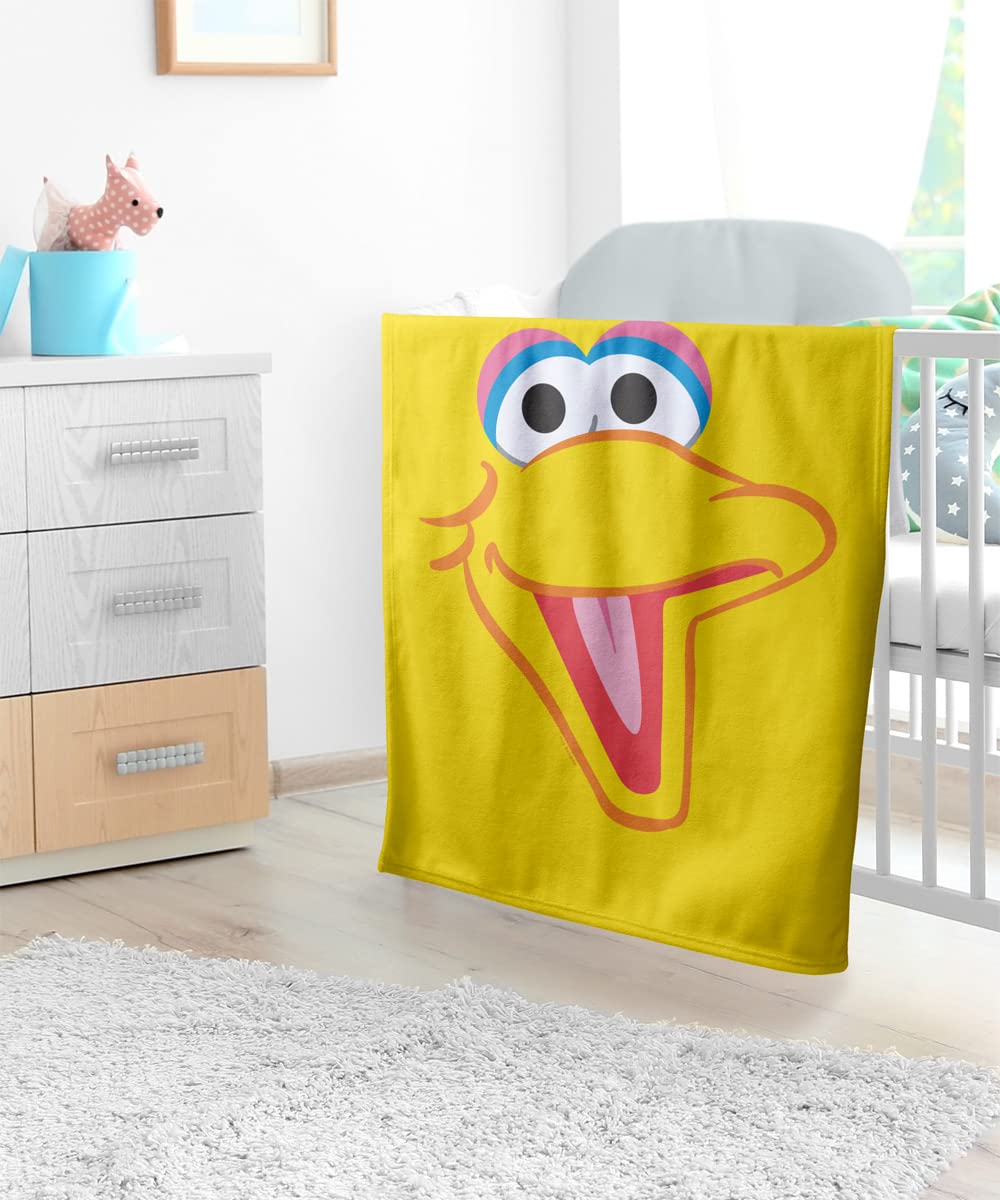LOGOVISION Sesame Street Lightweight Baby Blanket, 30\"X40\", Psychedelic...
