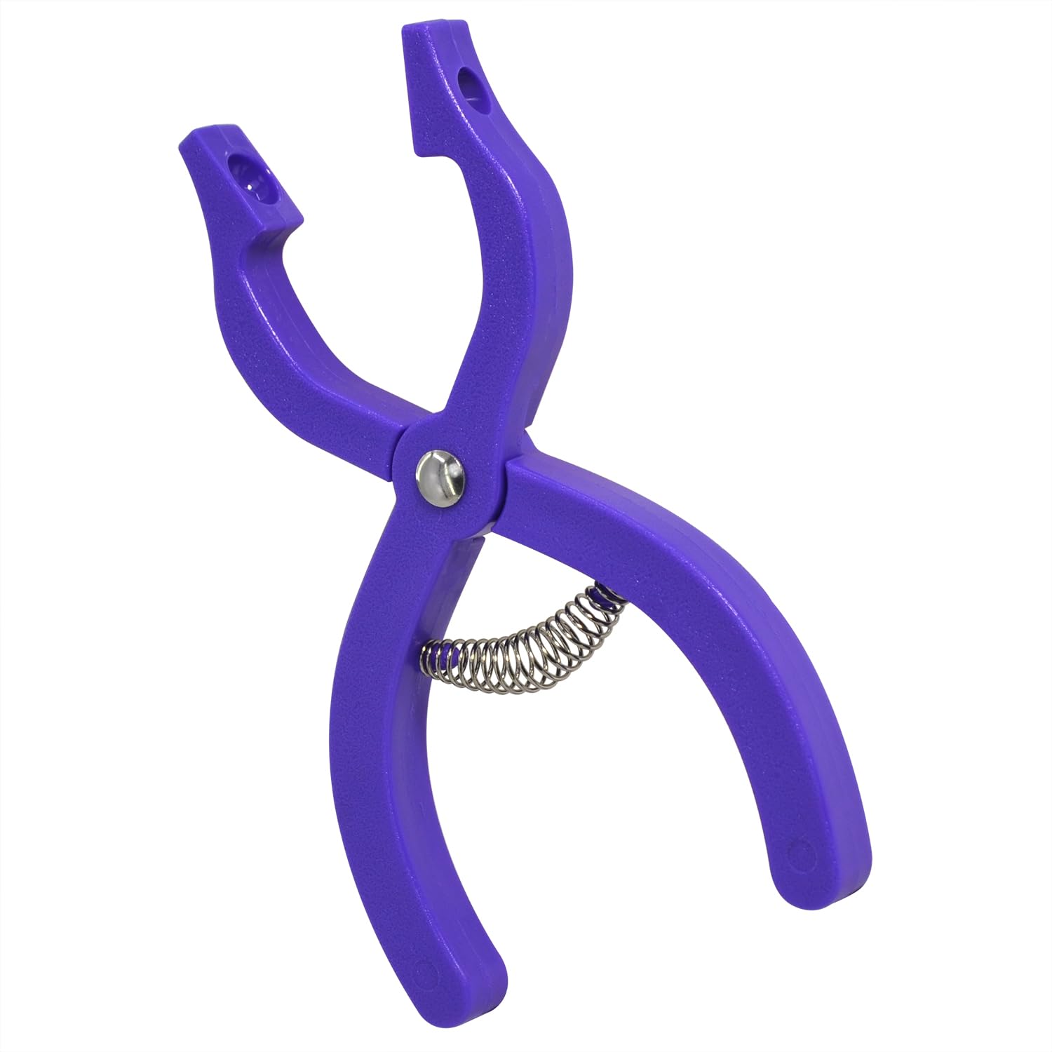 Safety Eyes Jig Pliers Auxiliary Tool for Attaching Doll Eyes and Noses for Amigurumi and Crochet, DIY Craft Install Accessories Supplies for Stuffed Animals, Purple-image-49