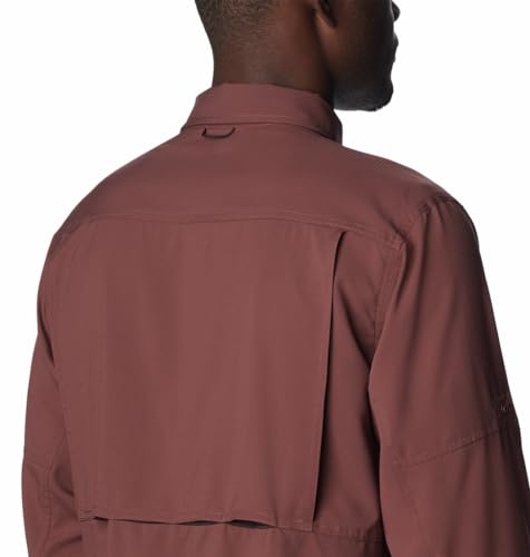 Image of Columbia Men Omni-Shade Silver Ridge Utility Lite Hiking and Trekking Short Sleeve Shirt
