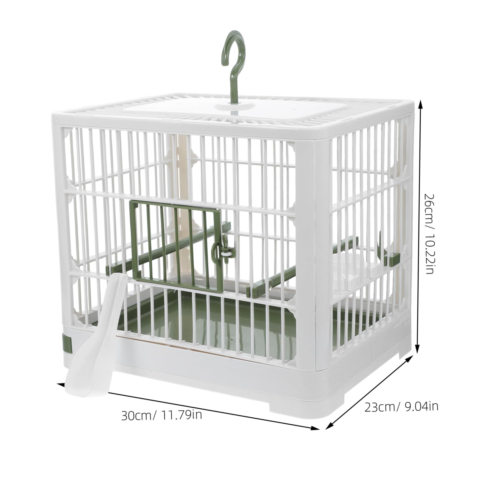 GRIRIW Bird Travel Cage Portable Bird Carrier Stand Parrot Toys Parakeets Parrots Pigeon Supplies Easy to Carry