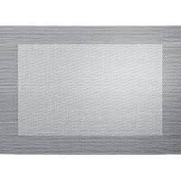 set 6 TOVAGLIETTE Dorian in Plastica Nero | VDE Tivoli 1996 | : tovagliette