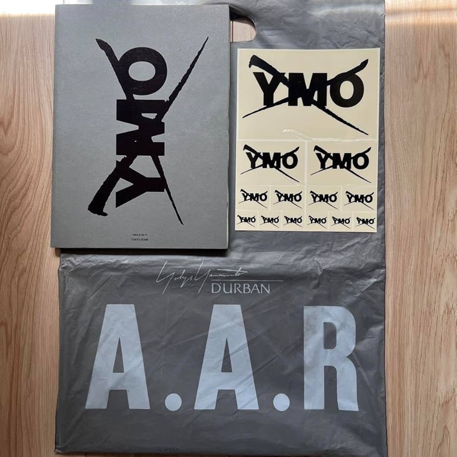 YMOパンフレット2点 Amazon.co.jp: YMO再生パンフレット、ステッカーセット 細野晴臣