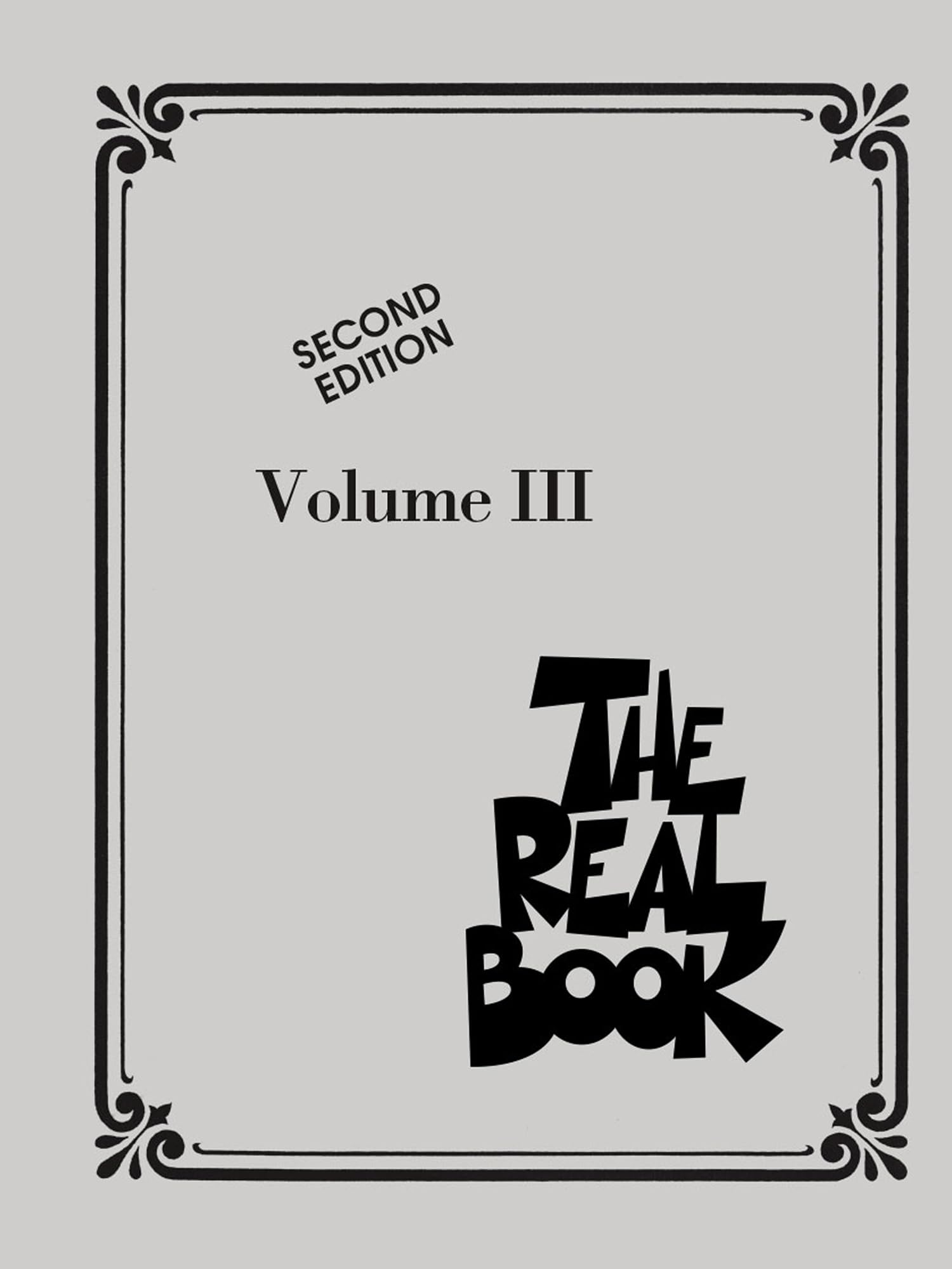 The Real Book Volume III C Instruments livre de partitions jazz