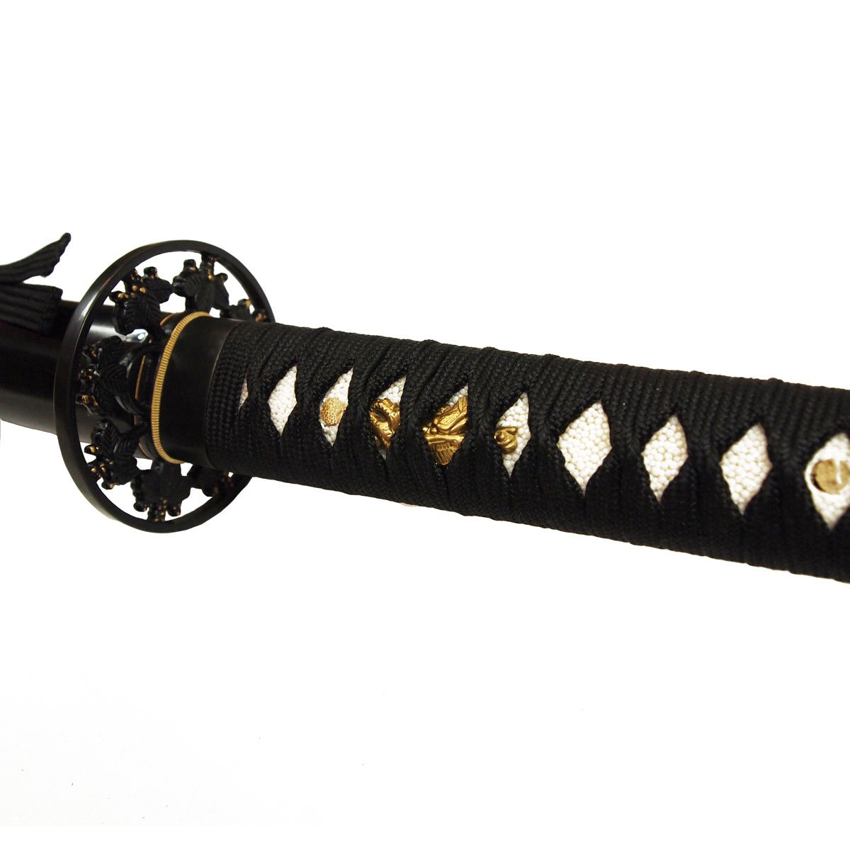 Wakizashi Samuraischwert scharf – aus Carbonstahl – Handgefertigt | Echtes Schwert - Kurzschwert - 1045 Carbonstahl - 78 cm im traditionellen Design inkl. Saya & Schwertbeutel