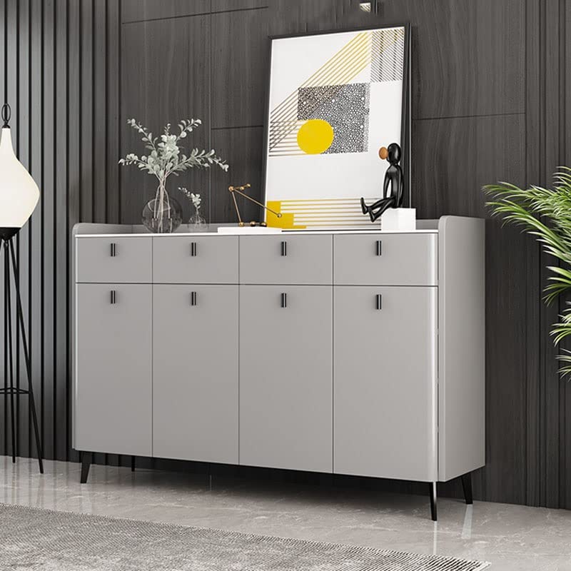 Meuble D'entrée Vitré Palazzo Int Style Glamour – Avec Tiroirs, Pour Chaussures Et Linge
