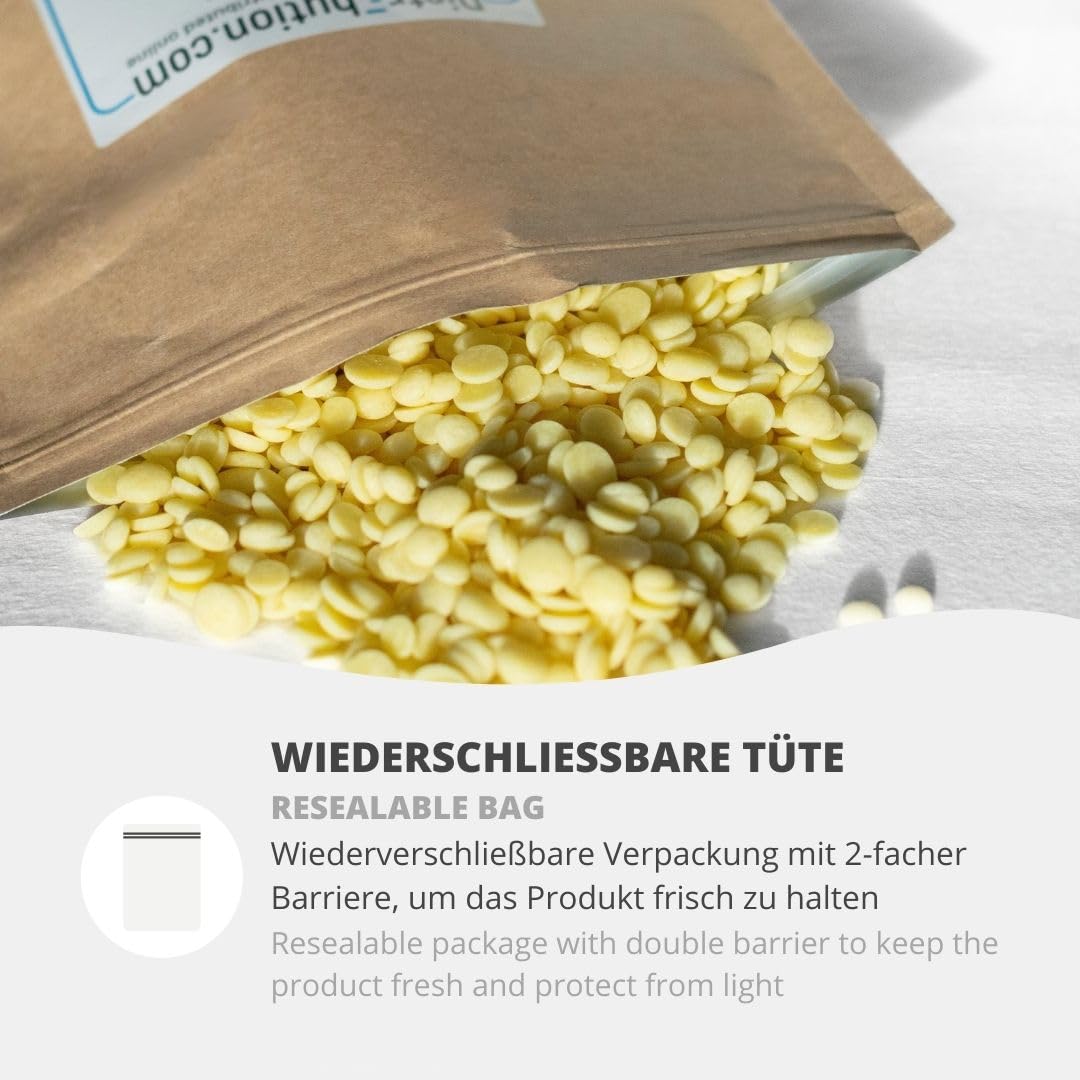 Kakaobutter Pastillen 10kg Lebensmittelqualität Cacao Chips