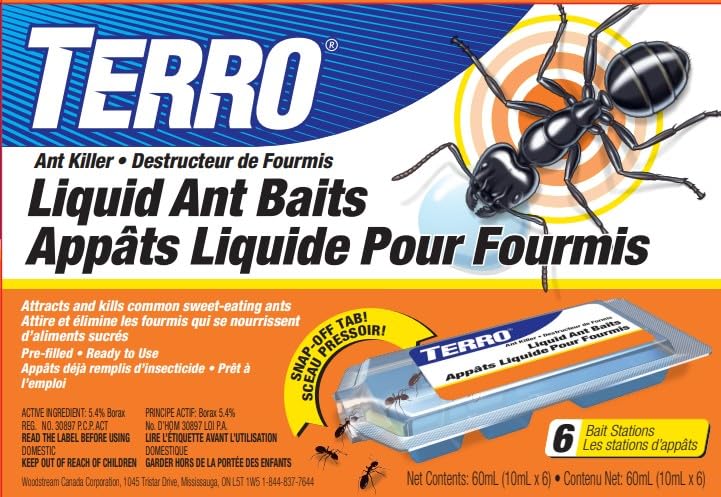 TERRO Liquid Ant Bait Stations T300CAN - Liquid Bait to Eliminate Ants - Bait System - 6 Count Stations for Effective Indoor Ant Control image 5