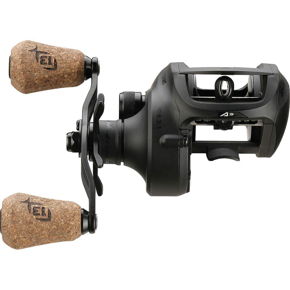 Mulinello Baitcasting CAMEKOON Basso Profilo 6.3:1 - Per Acqua Dolce E Salata, Freno Magnetico, 18 Lb Drag