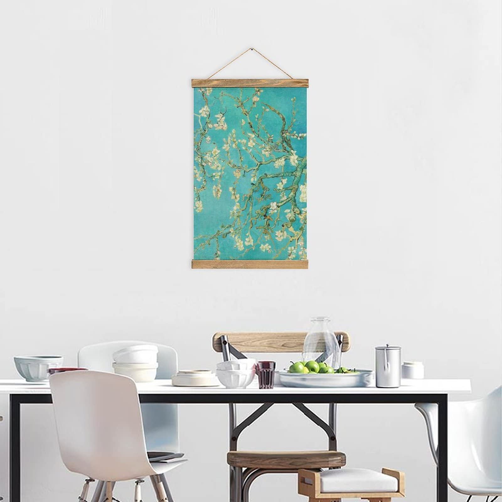 Kit di pittura a scorrimento da parete cinese, decorazione fai da te in tessuto, supporto per quadri da appendere per soggiorno, artigianato creativo per la decorazione della casa