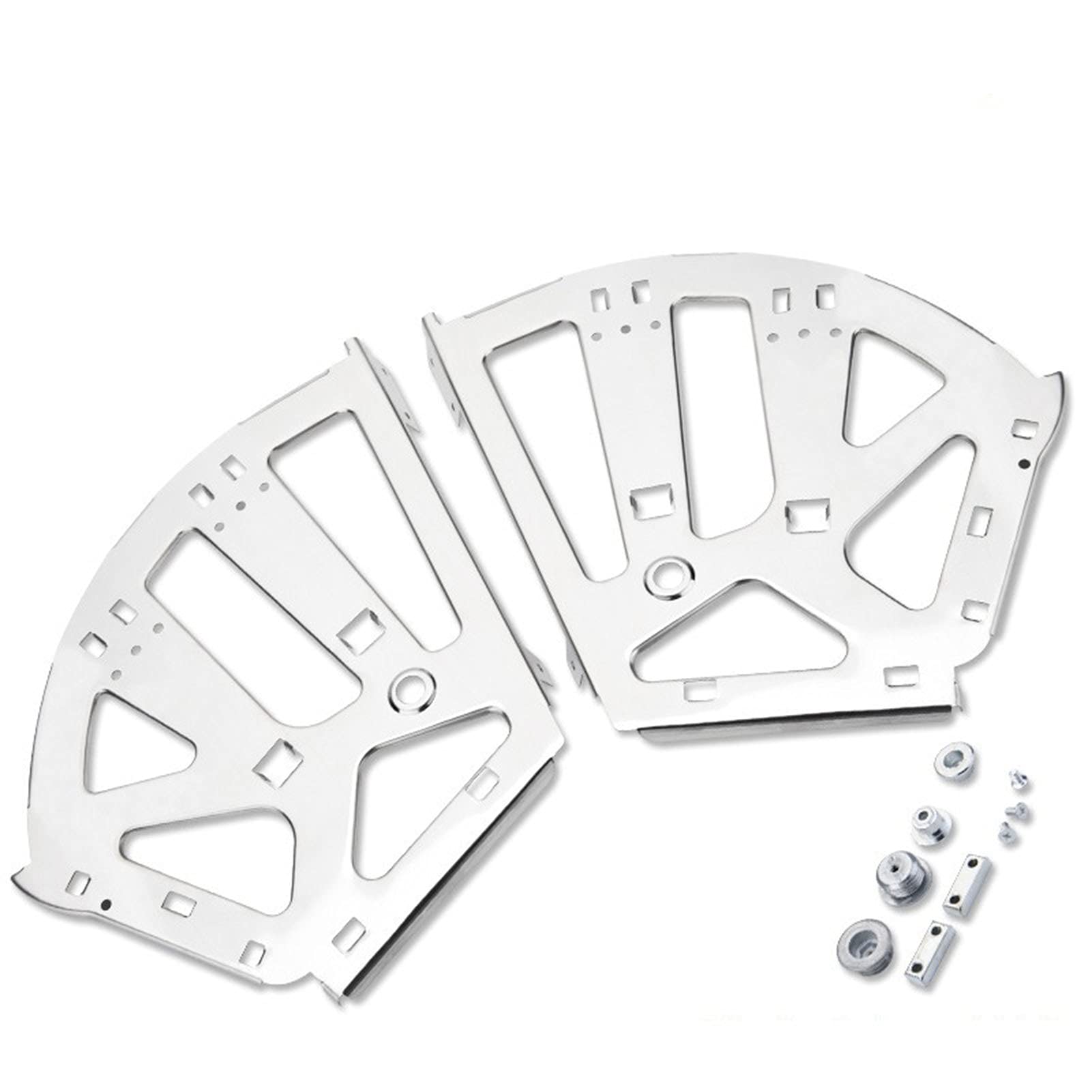 Shundeed Polish Three Layer 2Pcs Stainless Steel Shoes Drawer Cabinet Hinge, Furniture Hinges Rack Metal Accessories Foldable Self Fitting Hardware Home Improvement(Polish Three Layer)