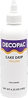 Vista 12 de DecoPac Goteo de pastel, color negro, sabor a vainilla, chocolate mate, 6.35 onzas