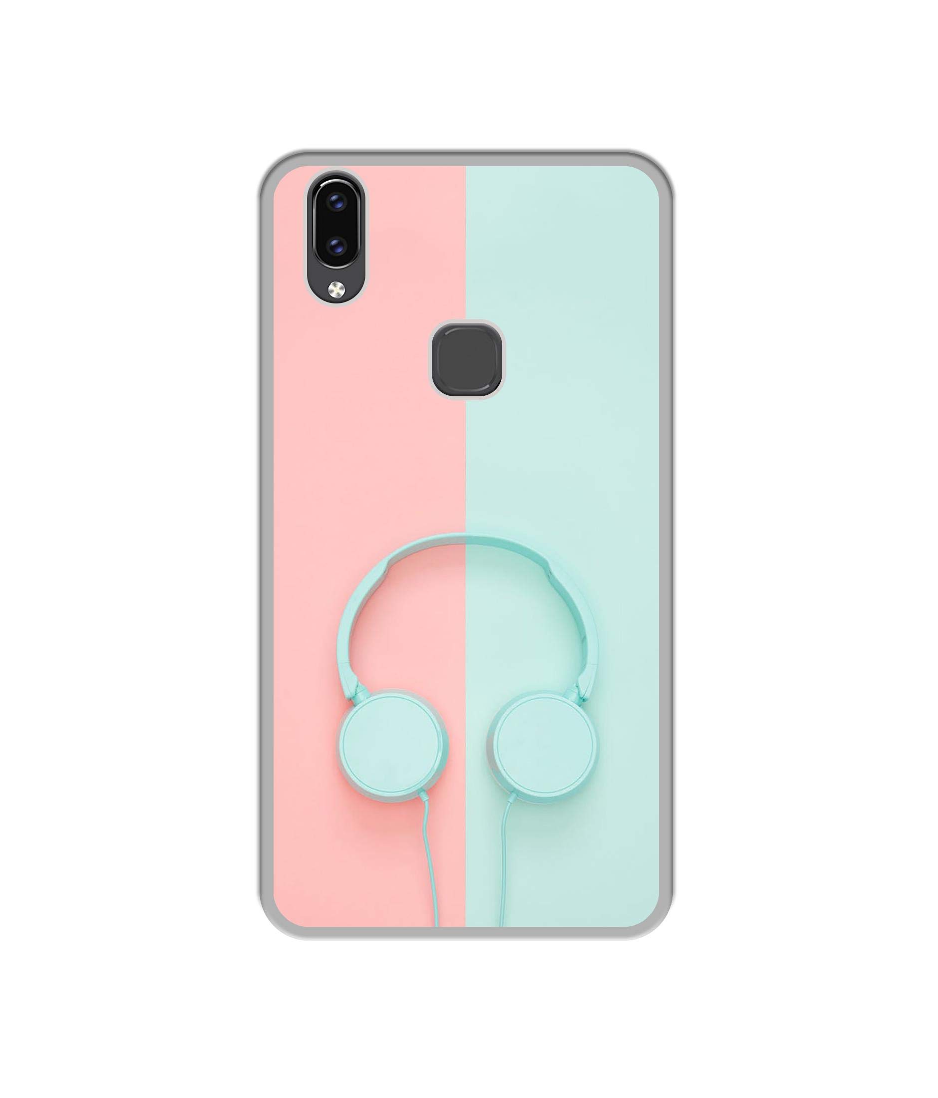 Amazon Brand - Solimo Designer Head Phone UV Printed Soft Back Case Mobile Cover for Vivo V9 (B0856BDCBV) Amazon Price History, Amazon Price Tracker