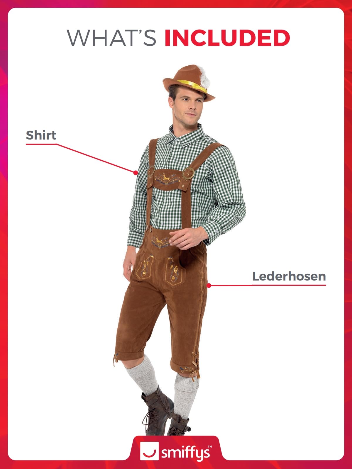 Deluxe Traditional Hanz Bavarian Costume (L)
