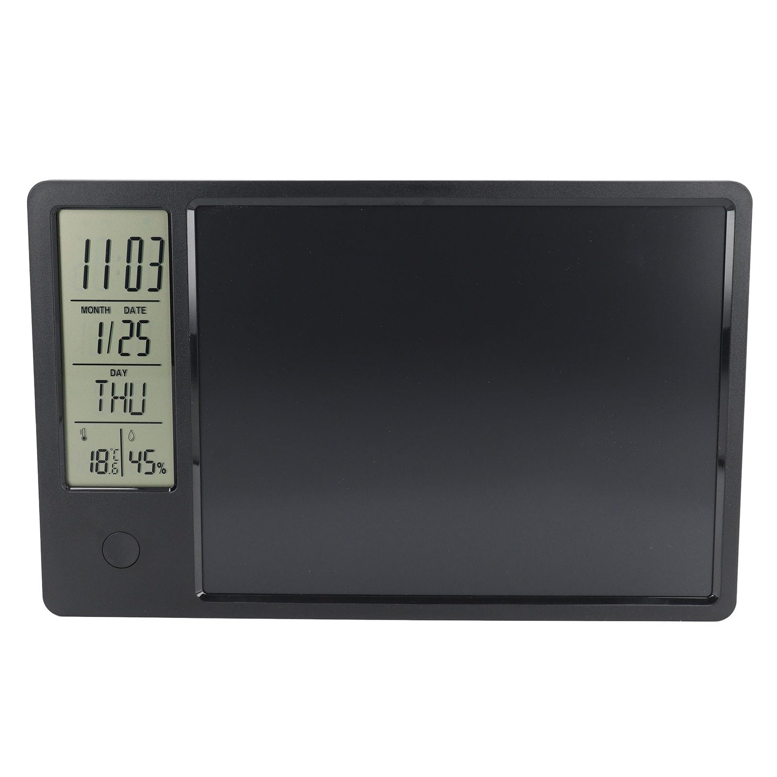 Calendrier de Tablette de Planificateur Numérique électronique avec Affichage de L'heure, de la Température et de l'humidité, Calendrier électronique Multifonctionnel pour le