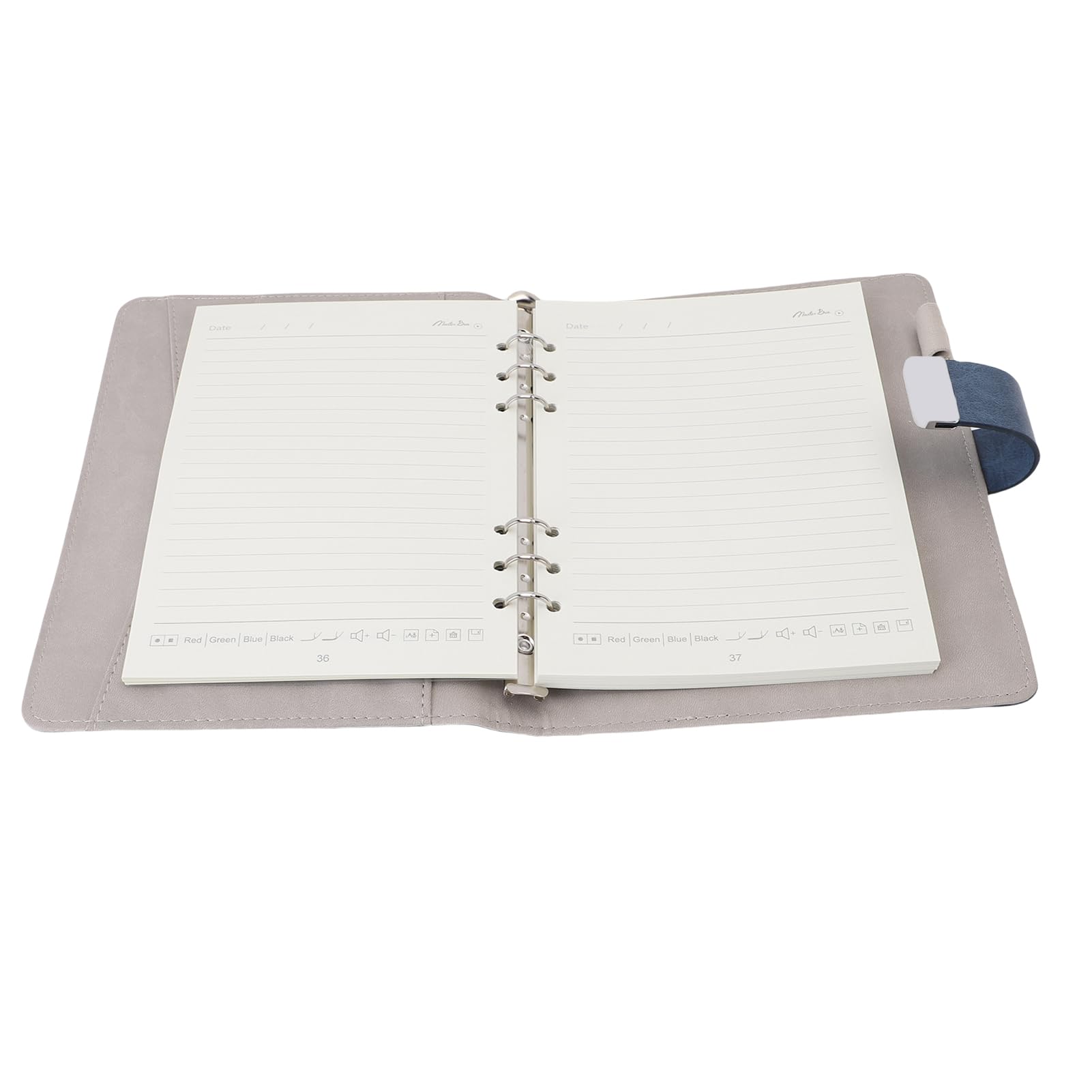 Cocoarm Intelligentes Notizbuch, Digitaler Softcover-Notizblock mit KI-Sprachtranskription und Echtzeitsynchronisierung für Professionelle Benutzer
