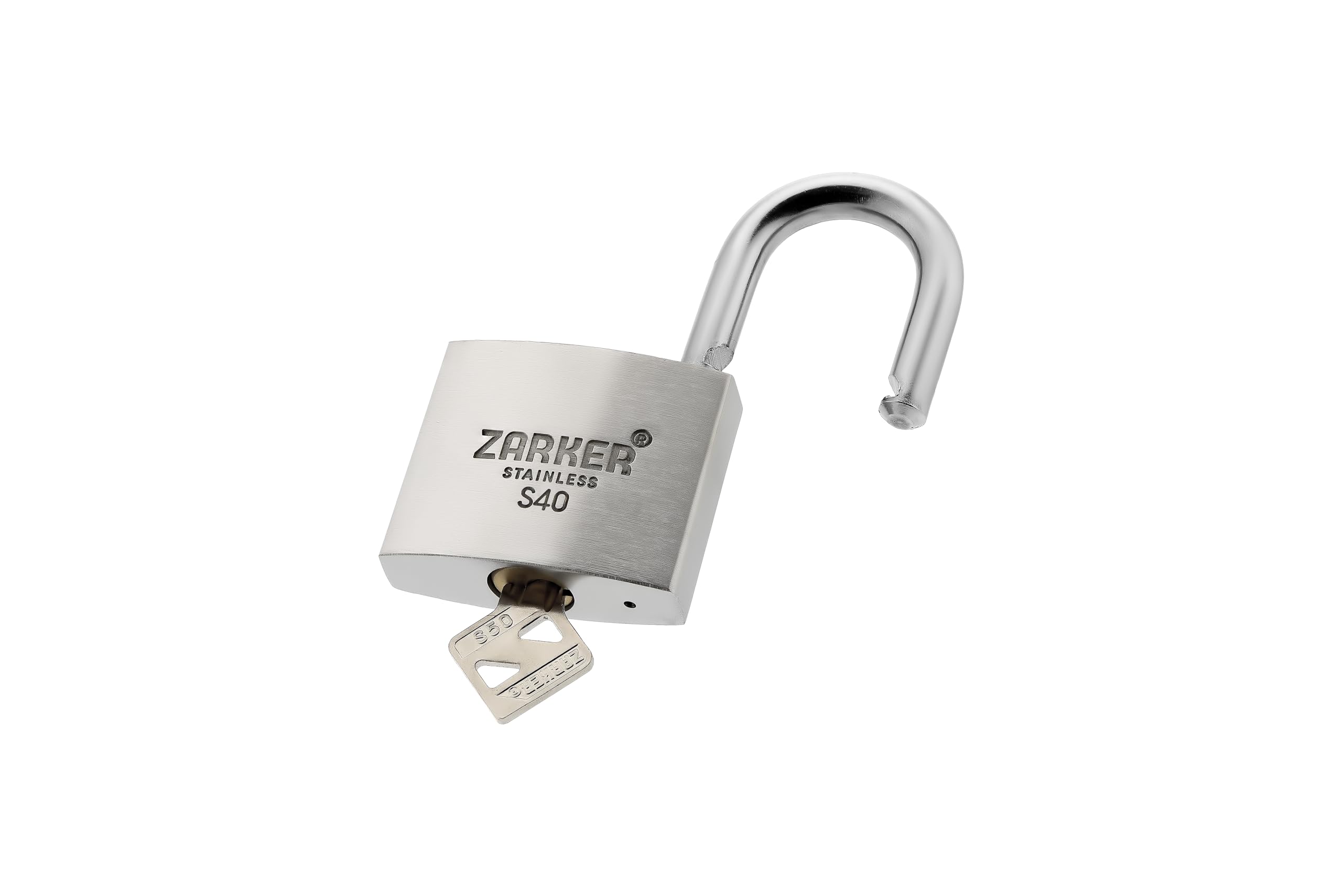 ZARKER ステンレススチール製防錆南京錠、コンテナ倉庫、外部車両 Amazon.co.jp: ZARKER ザーカー ステンレススチール製防錆南京錠