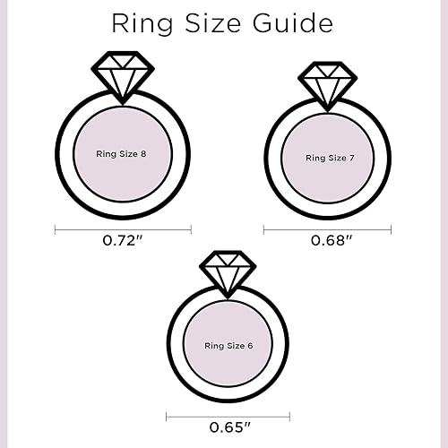 Miniatura 4 de Jewelili Anillo de compromiso de plata de ley de 0.197 x 0.118 in, rubí y diamante redondo blanco natural, con halo de lágrima