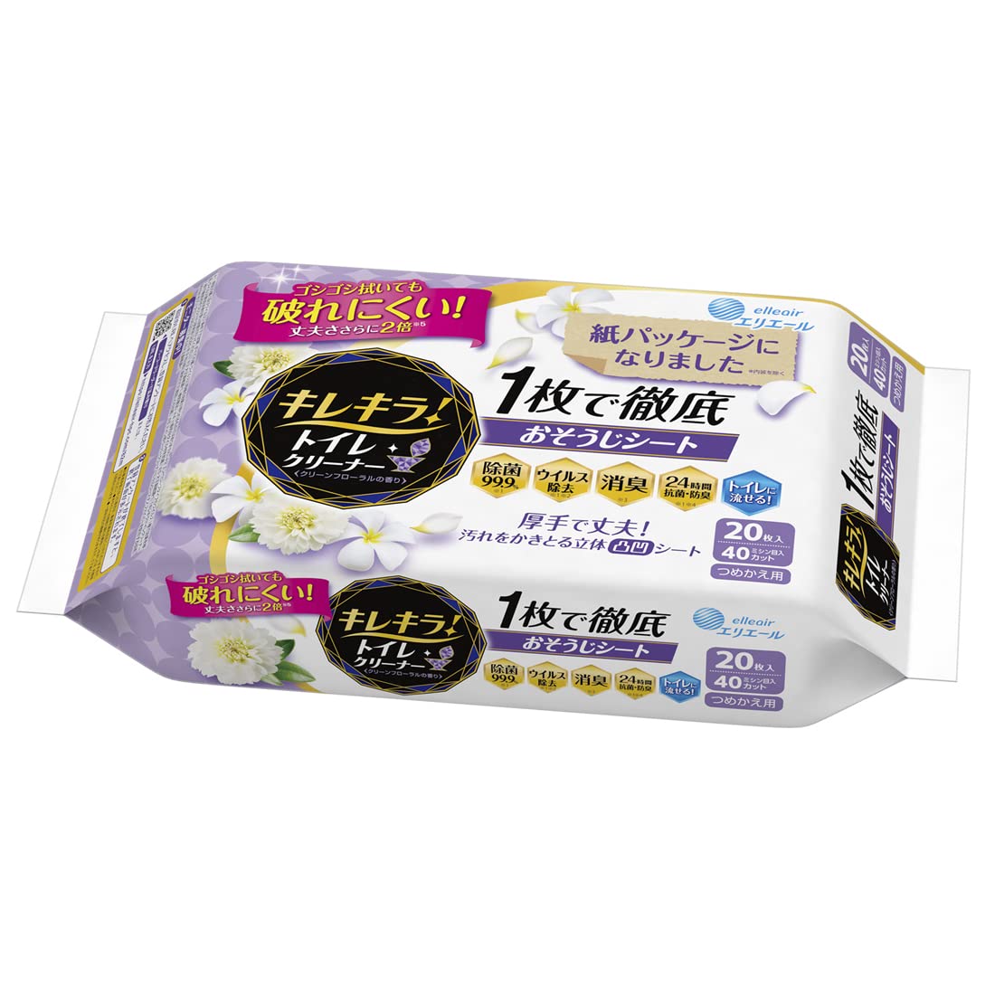 Amazon | エリエール キレキラ! トイレクリーナー つめかえ用 クリーン