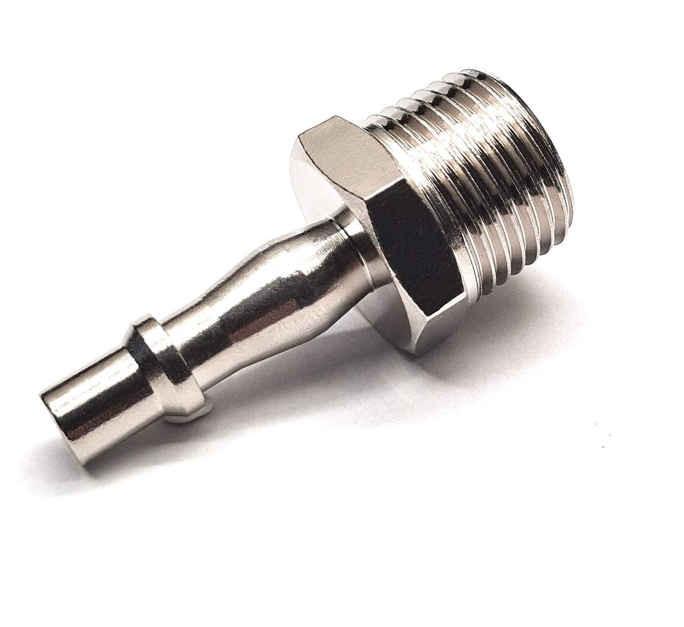 Pneumatic Male Quick Release Coupling 1/2" BSPT Male Thread – Quick Connect Air Line Fitting UK Standard for Compressor & Air Tools