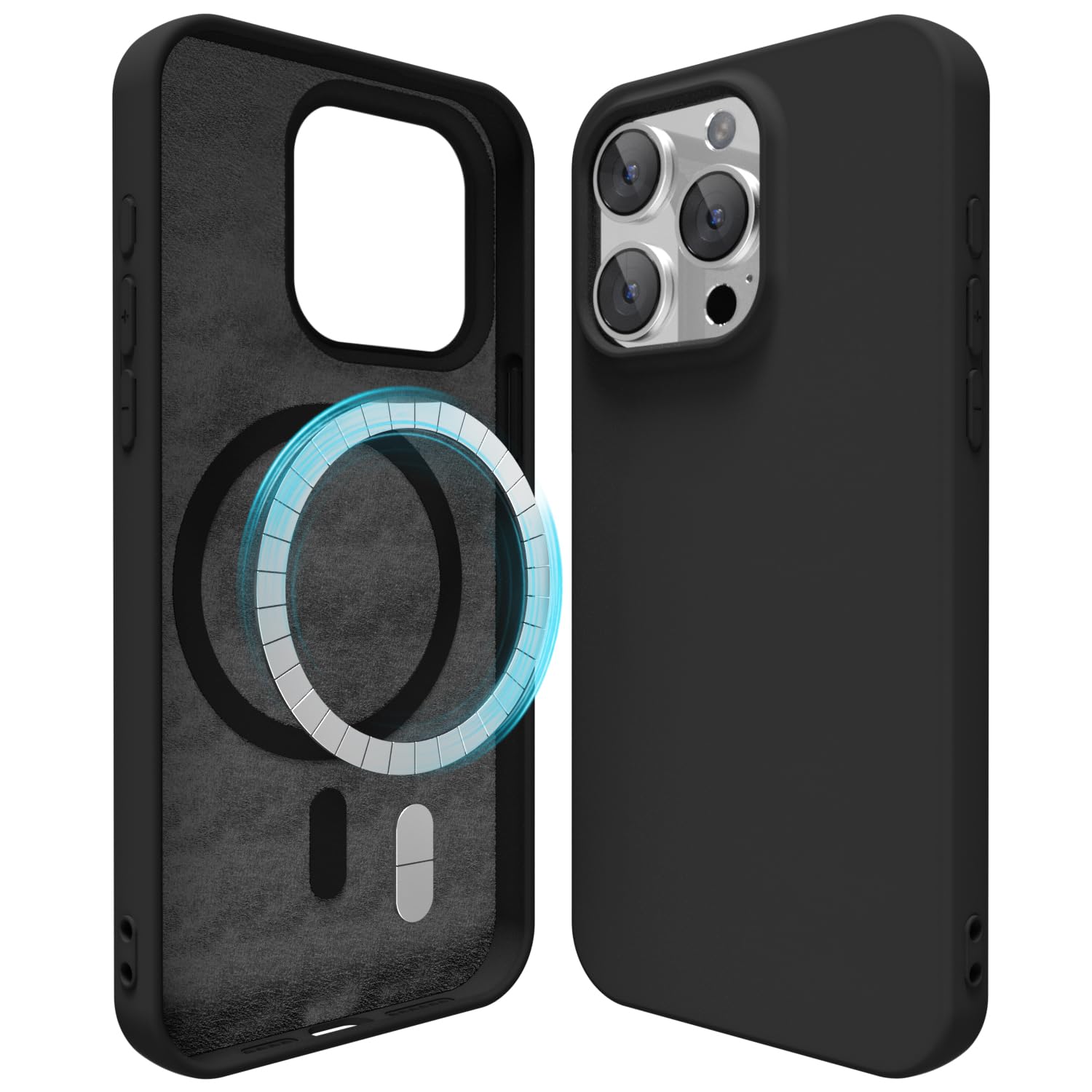 Amazon.com: oakxco Silicone Case for iPhone 15 Pro Case