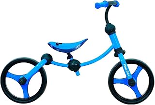 Fisher-Price Fp1050033-Bicicleta sin Pedales para niños 2 En 1, Color Azul