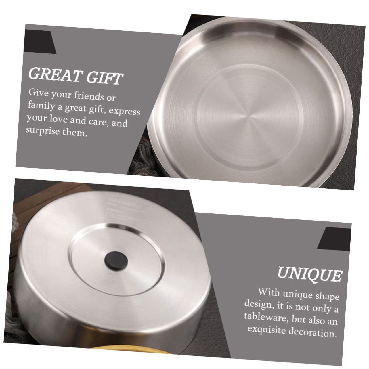 Cabilock Decorative Seafood Serving Plate Sashimi Bowl for Sushi Iced Serving Tray Elegant Japanese Dish for Entertaining and Design