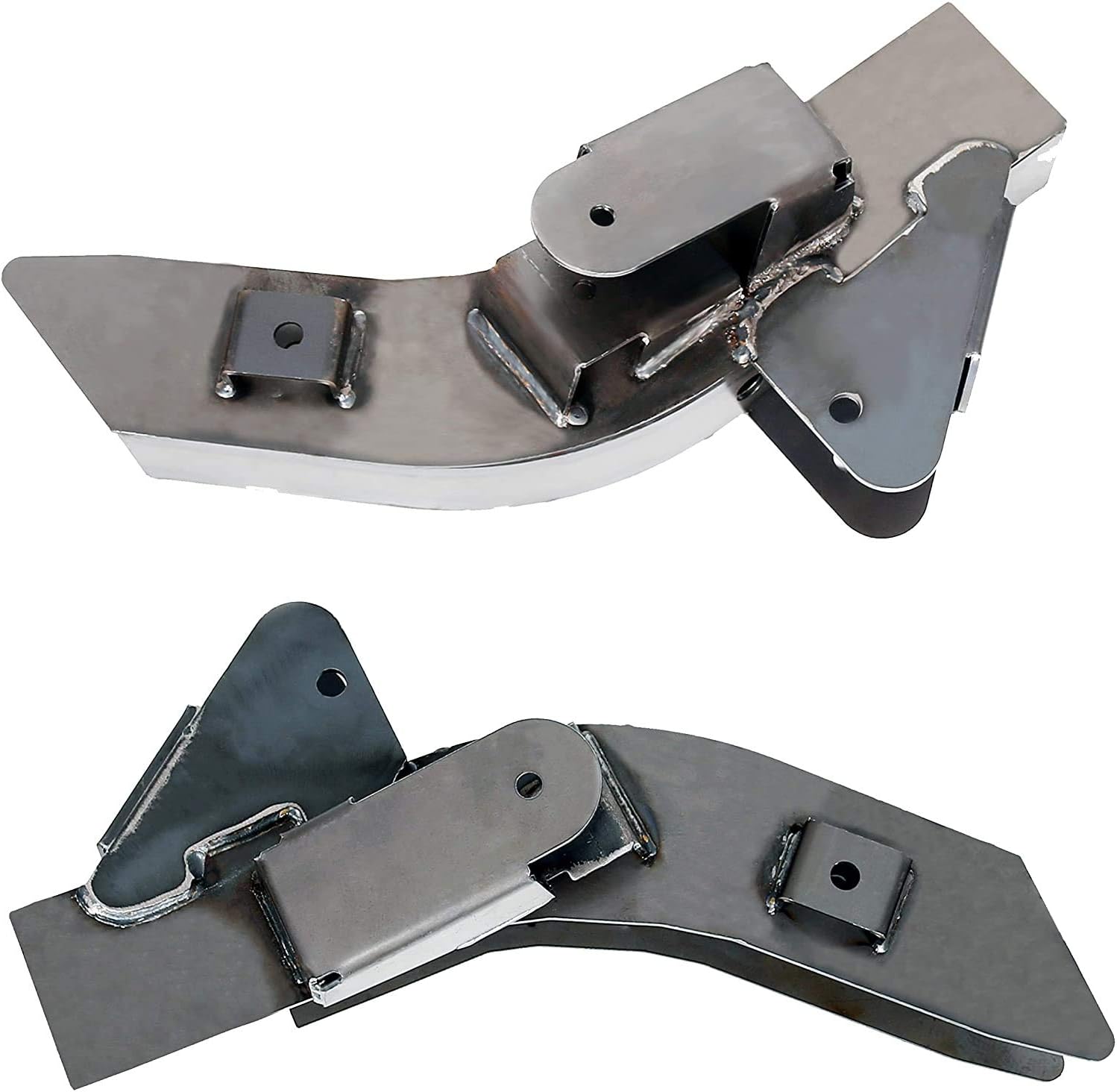 KUAFU Rear Trail Arm Frame Rust Repair Kit Compatible with 1997-2006 Jeep Wranglers TJ Frame Repair Driver and Passenger LH & RH (2 Packages)