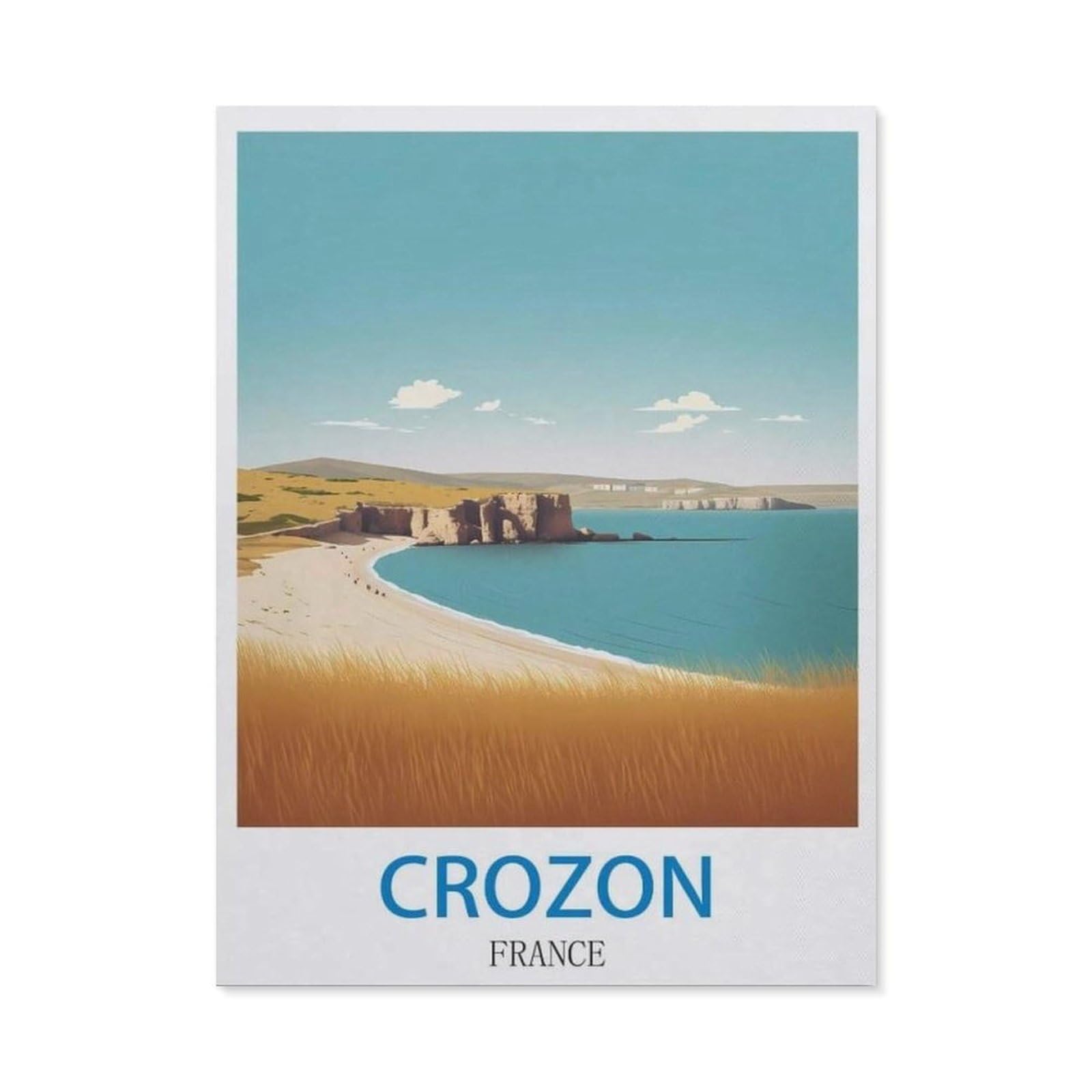 BEAYODKP 5D Diamond Painting Kits，Crozon France（40x50cm）