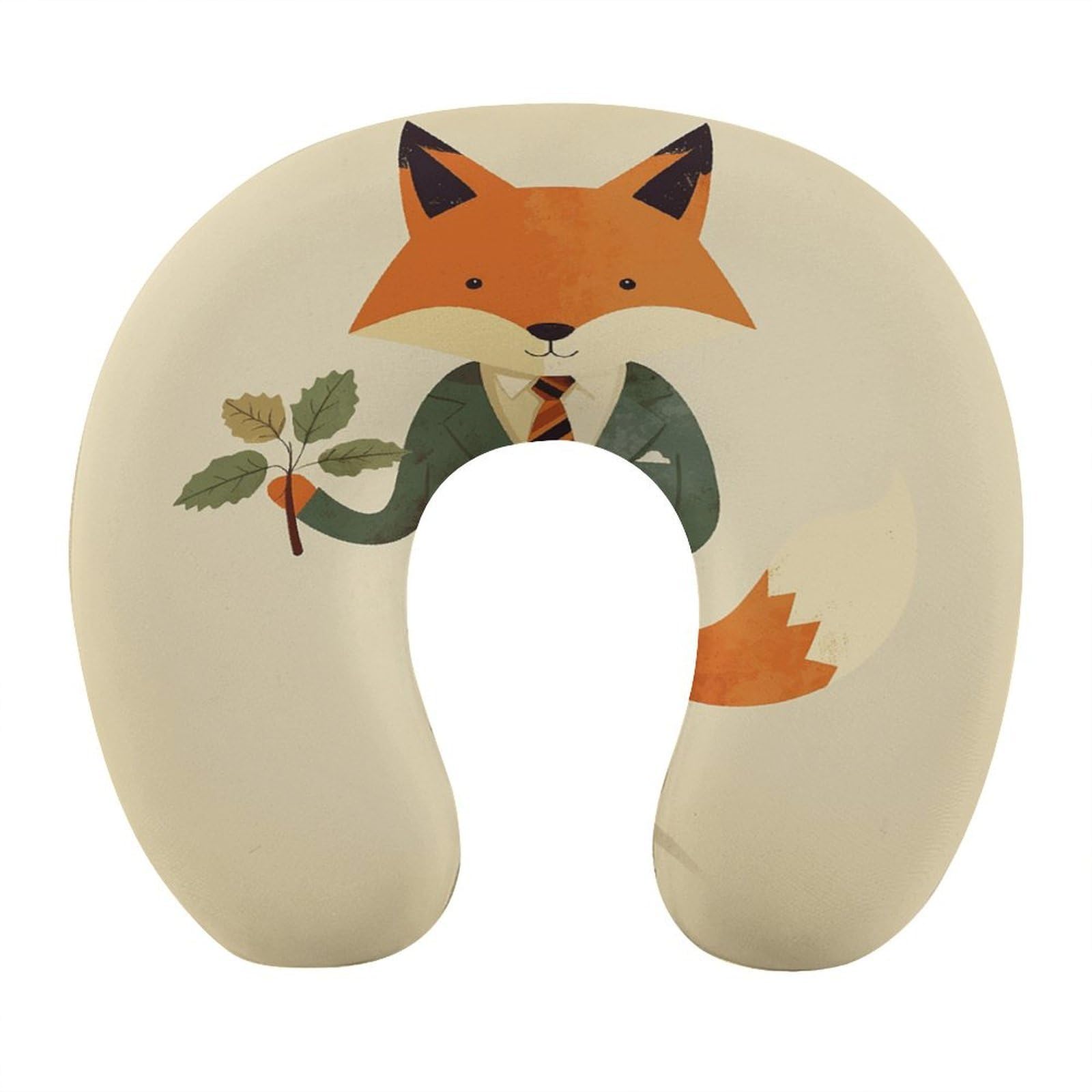 Btcowzrv Style Holding A Leaf U Shaped Neck Pillow Travel Pillows