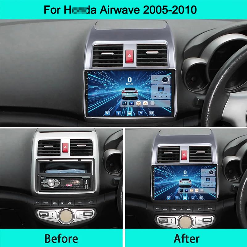 Autoradio Android 16 pour Airwave 2005-2010 avec écran tactile 9 pouces et GPS - 2