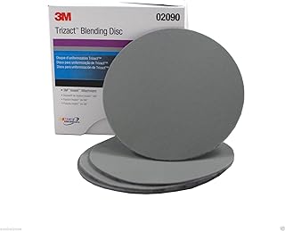 3M 2090 Trizact Hookit 6 Inch P1000 Clean Sand Blending Disc